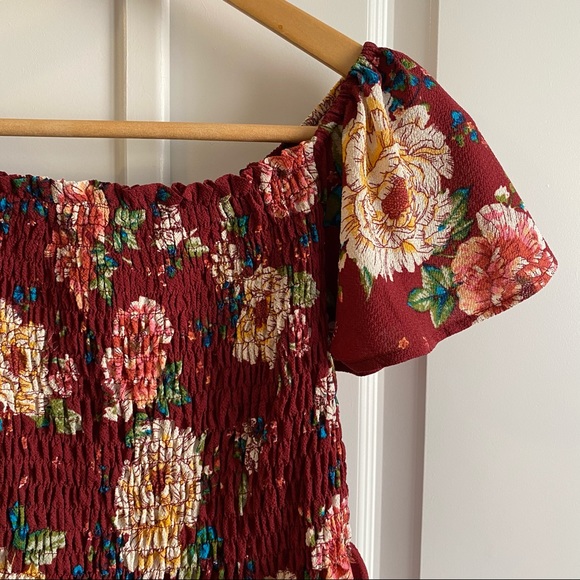 Off-the-Shoulder Boho Top - Picture 2 of 6